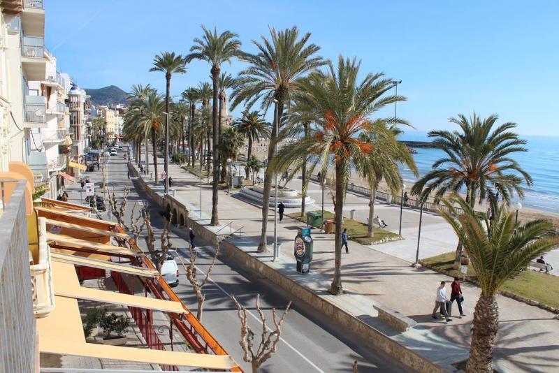 La Santa Maria Hotel Sitges Exterior foto